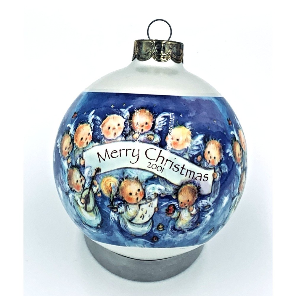 Vintage Hallmark Keepsake Mary Hamilton Angel‎ Chorus Choir Ornament 2001 NIB
